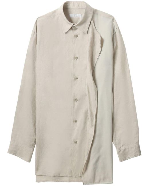 Y's linen buttoned shirt