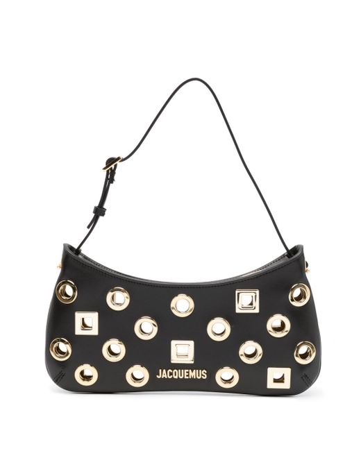 Jacquemus Le Bisou eyelet-embellished shoulder bag