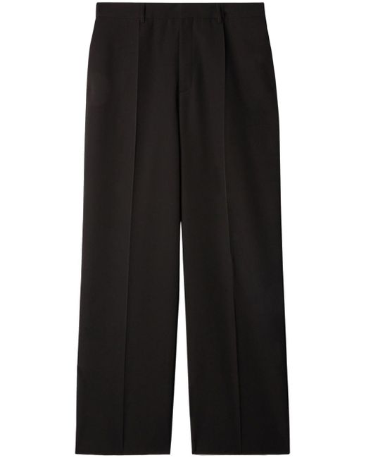 Off-White OW-embroidered wool tailored trousers