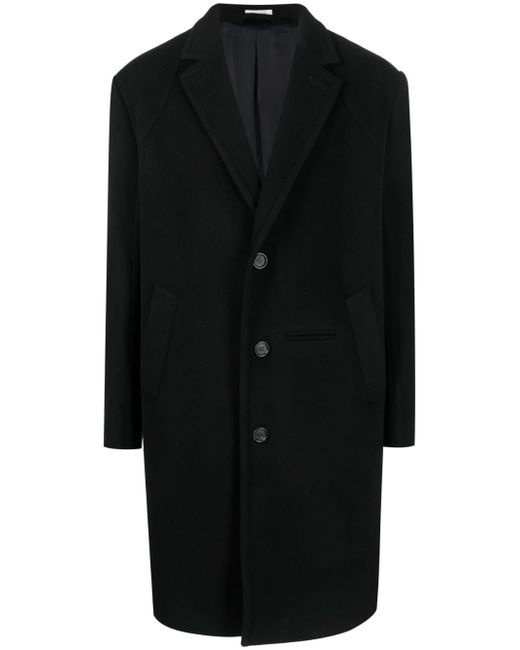 Alexander McQueen raglan sleeves wool-blend coat