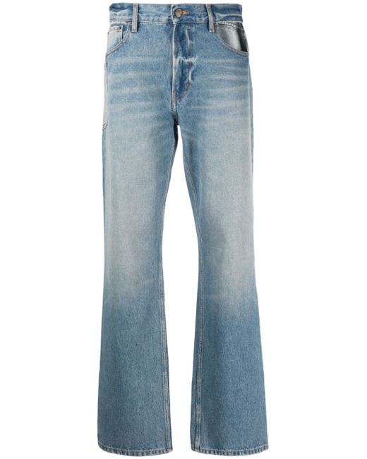 Gauchère cut-out straight-leg jeans
