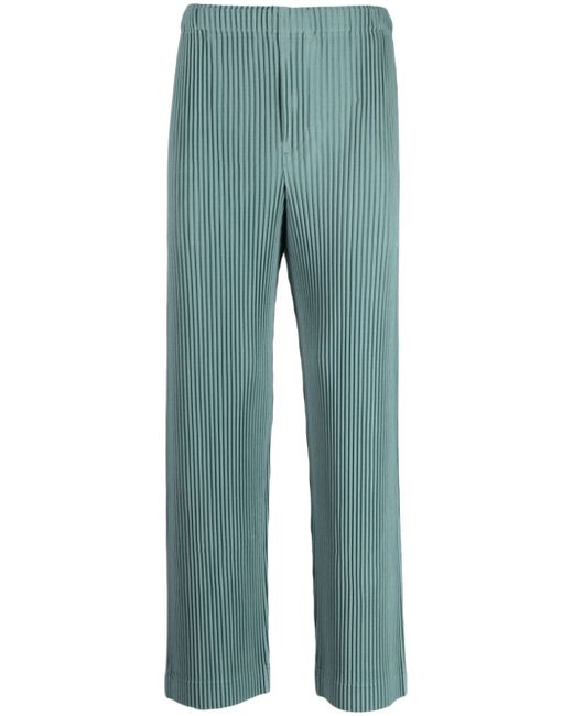 Homme Pliss Issey Miyake Mc August pleated cropped trousers