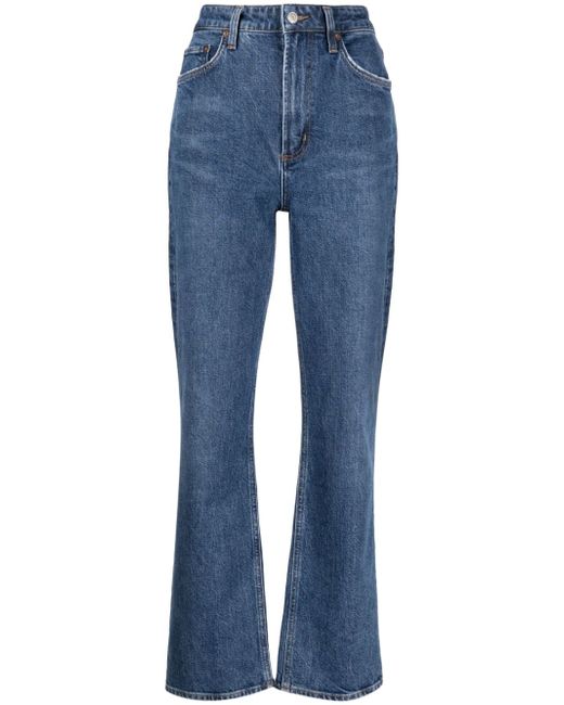 Agolde mid-rise straight jeans