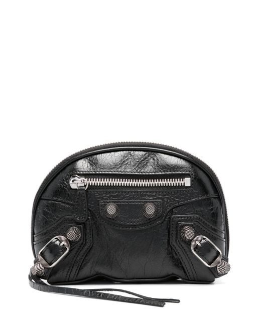Balenciaga XS Le Cagole leather make up bag