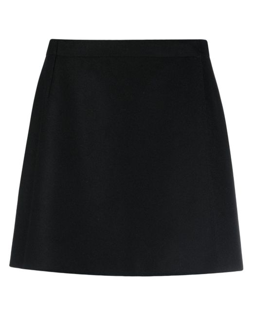 Moncler wool-cashmere miniskirt