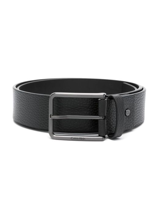 Calvin Klein logo-engraved buckle belt