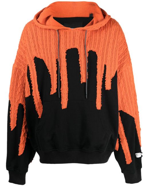 Mostly Heard Rarely Seen Extreme Drip panelled hoodie