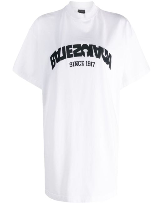 Balenciaga logo-print oversized T-shirt