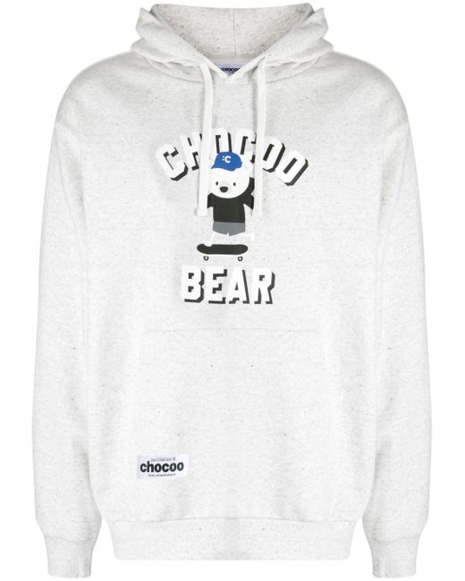 Chocoolate logo-print hoodie