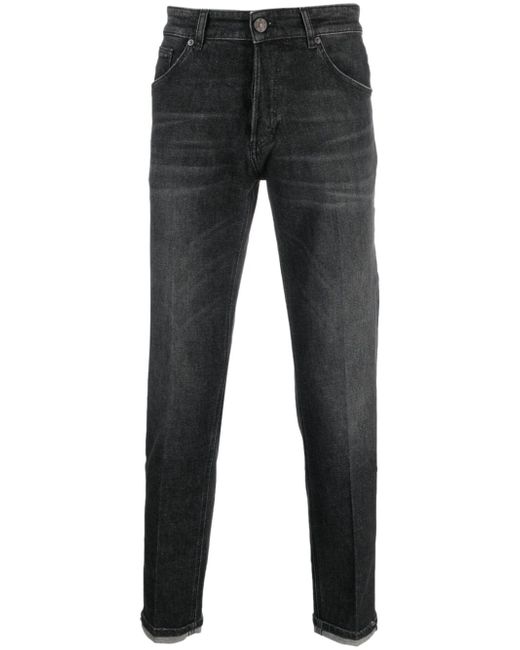 PT Torino washed-denim slim-cut jeans