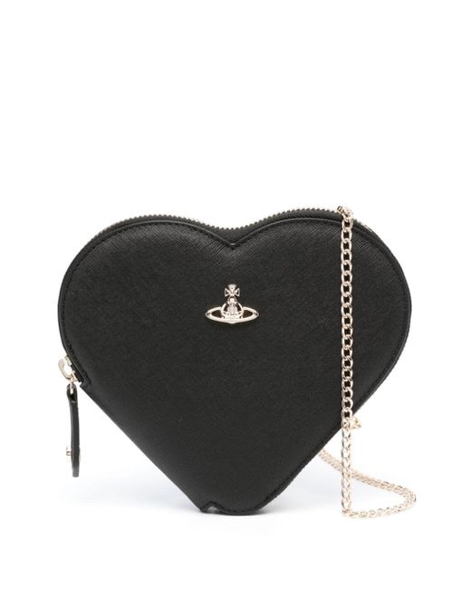 Vivienne Westwood heart-shape leather crossbody bag