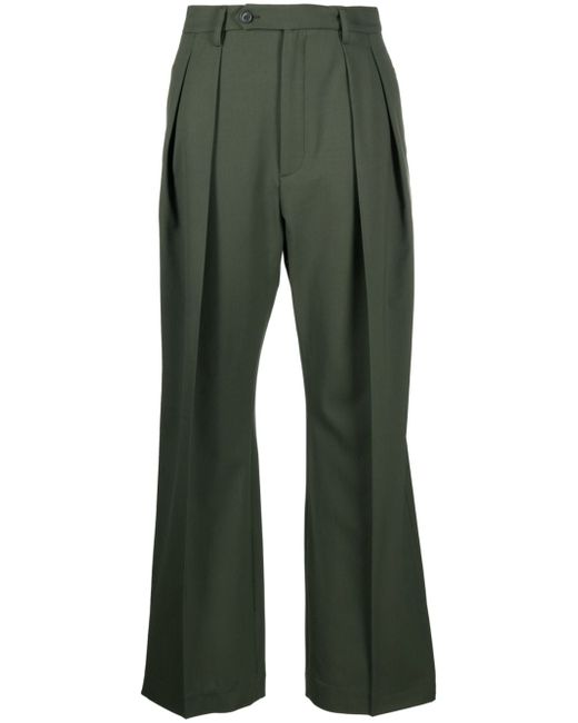 Barena pressed-crease tailored-cut trousers
