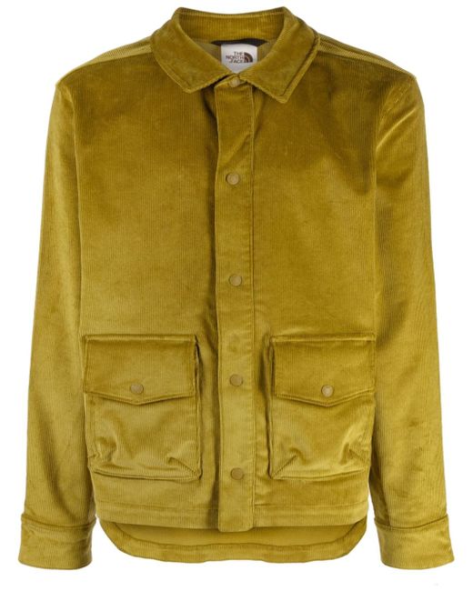 The North Face corduroy cargo shirt jacket