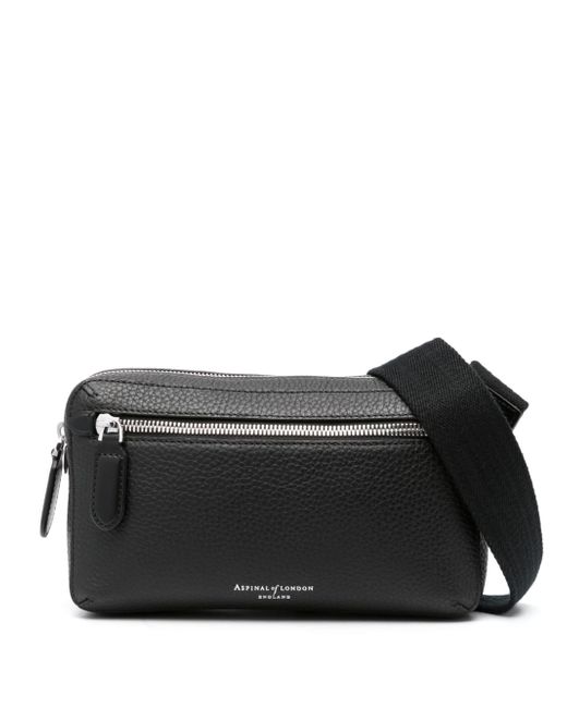Aspinal of London Reporter Compact leather crossbody bag