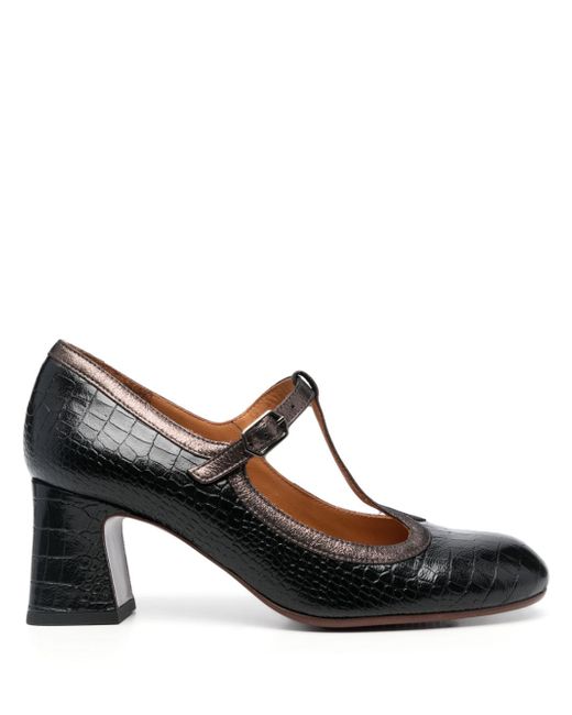 Chie Mihara 70mm leather Mary Jane pumps