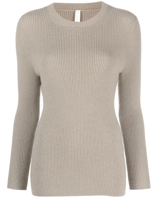 Lauren Manoogian ribbed-knit round-neck jumper