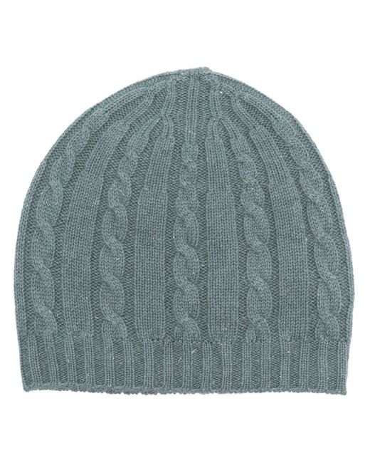 Peserico cable-knit ribbed beanie