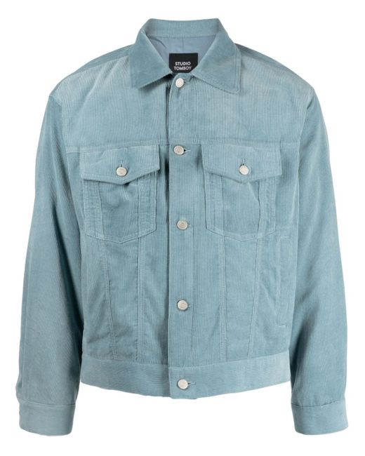 Studio Tomboy buttoned corduroy shirt jacket