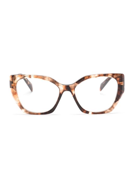 Prada Symbole cat-eye frame glasses