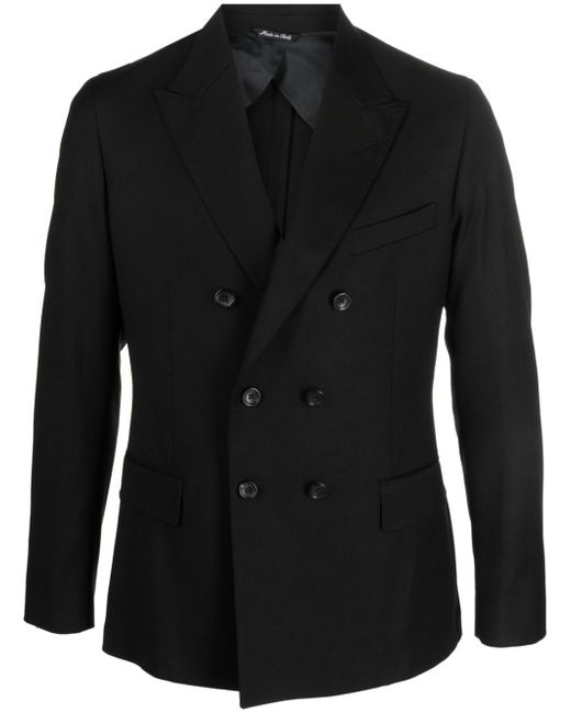 Reveres 1949 notched-lapel double-breasted blazer