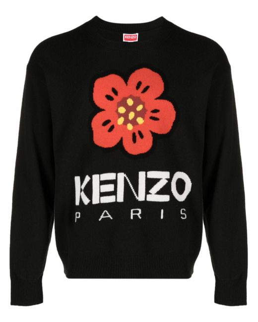 Kenzo Boke Flower-motif jumper