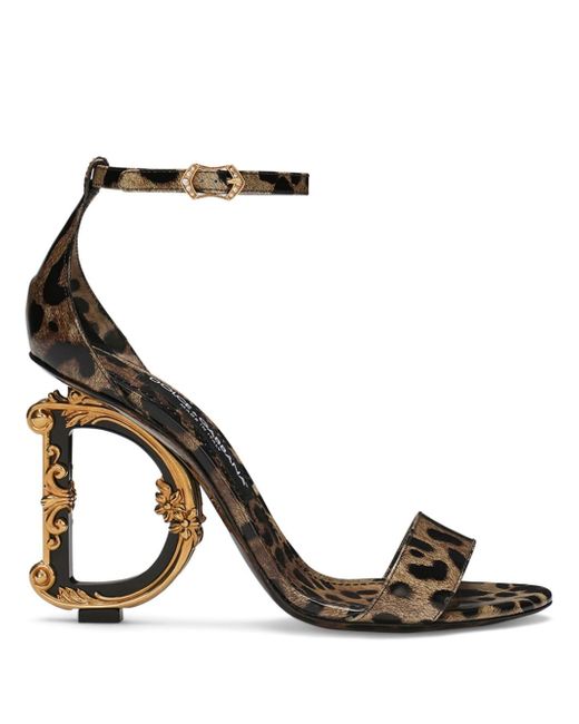 Dolce & Gabbana 105mm sculpted-heel sandals