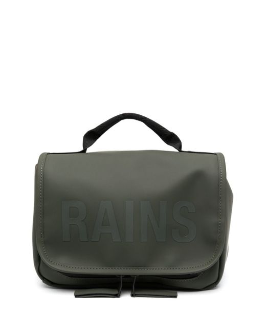 Rains Texel logo-detail wash bag