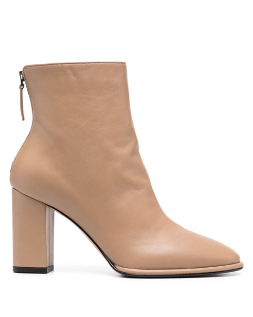 Le Silla Elsa 85mm leather ankle boots