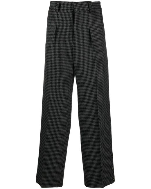 Nanushka Wilco houndstooth-pattern trousers