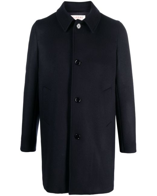 Fursac classic-collar trench coat