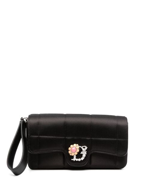 Dsquared2 D2 Statement quilted clutch bag
