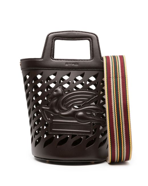 Etro Coffa leather bucket bag