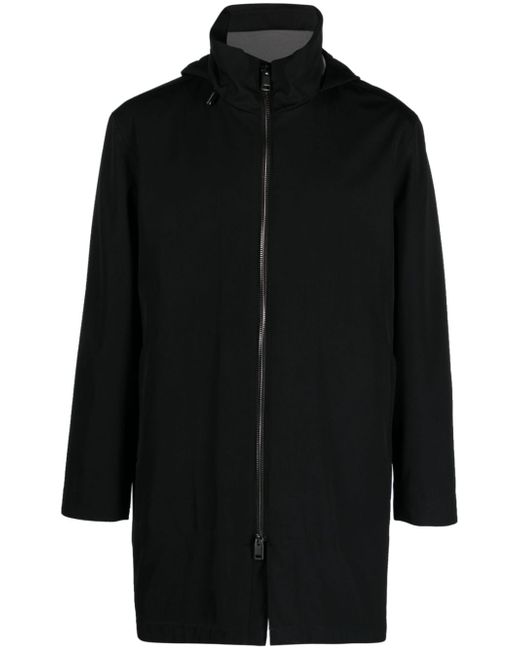 Brioni hooded cashmere-blend parka coat