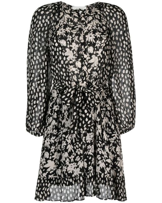 Ba & Sh Fiona floral-print dress