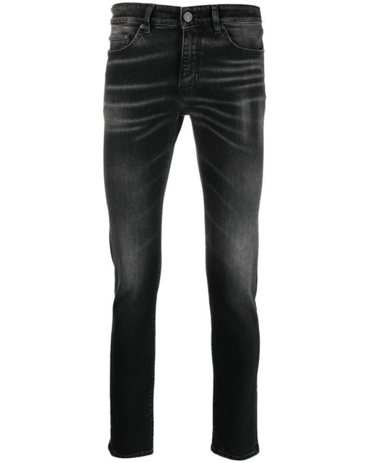 PT Torino logo-patch skinny jeans