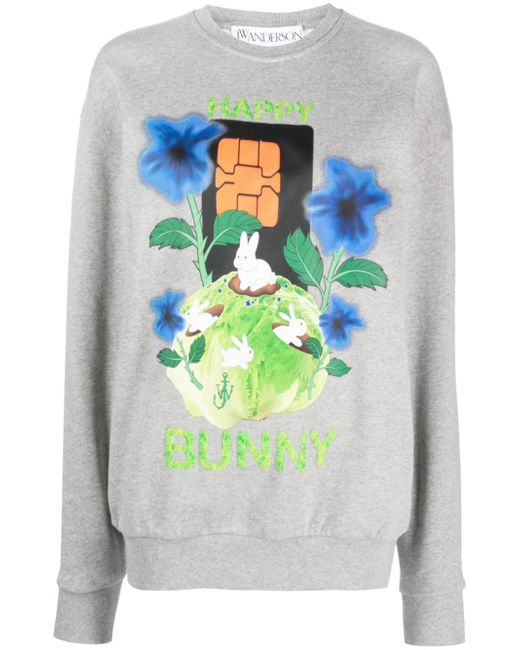J.W.Anderson Happy Bunny sweatshirt