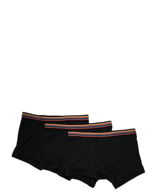Paul Smith stripe-detailing cotton boxers pack of three