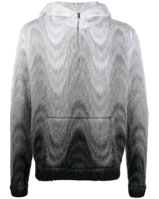 Etro wavy-pattern knitted jumper
