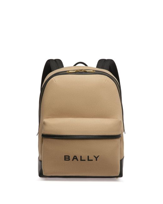 Bally Treck logo-print backpack