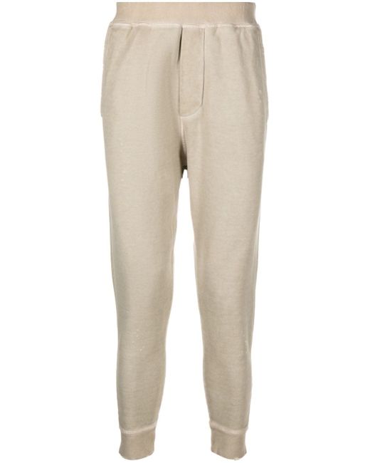 Dsquared2 logo-pritn faded-effect track pants