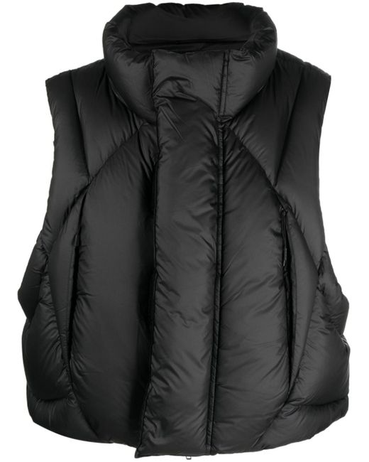 Entire studios quilted high-neck gilet