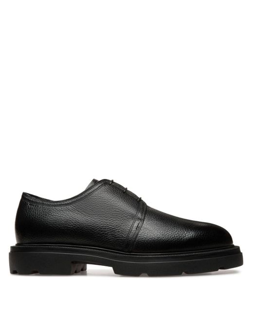 Bally Zed grained-texture derby shoes