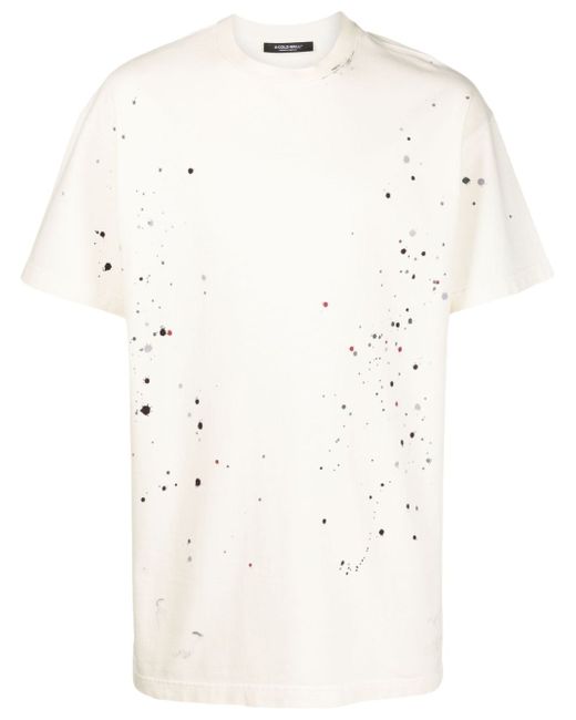 A-Cold-Wall Studio paint splatter-print T-shirt