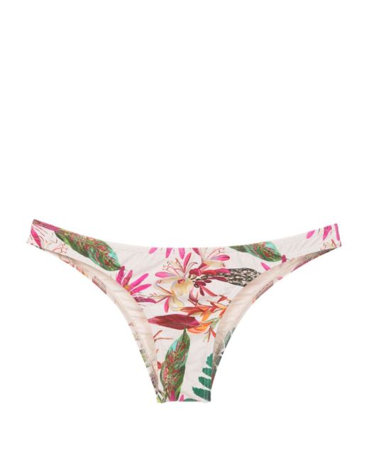 Lygia & Nanny Poipu floral-print bikini bottoms