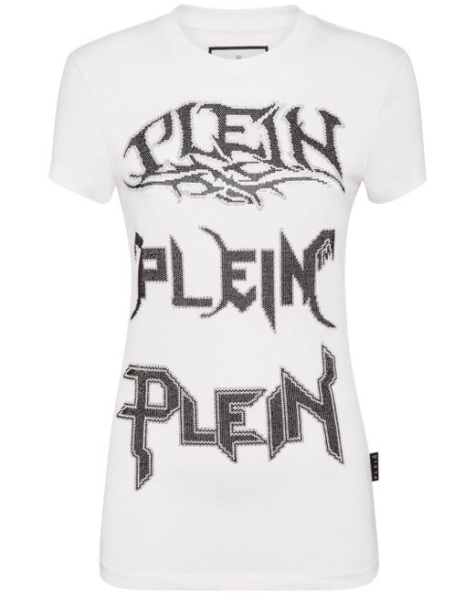 Philipp Plein logo-embellished T-shirt