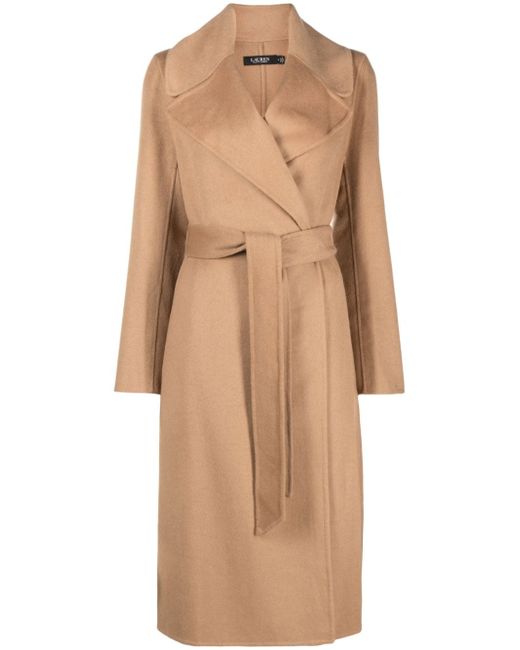 Lauren Ralph Lauren wide-lapels belted coat