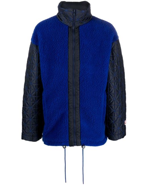 Kenzo zip-up fleece bomber jacket