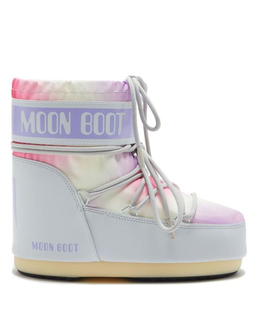 Moon Boot Icon Low Tie-Dye boots