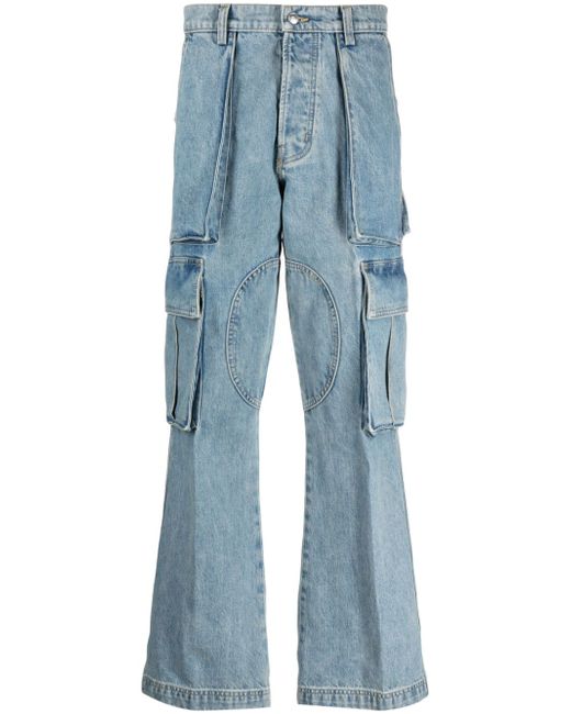 Nahmias straight-leg cargo jeans