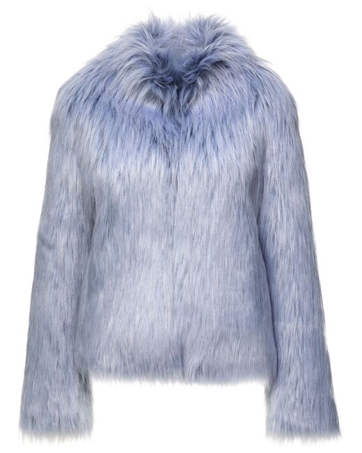 Unreal Fur faux-fur long-sleeve jacket
